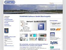 Tablet Screenshot of fuhrpark-software.de